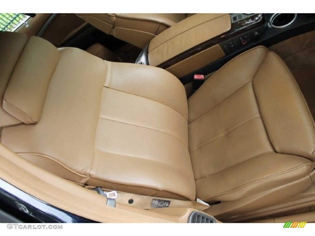 2004 7 Series 745Li Sedan - Orient Blue Metallic / Dark Blue/Natural Brown photo #30