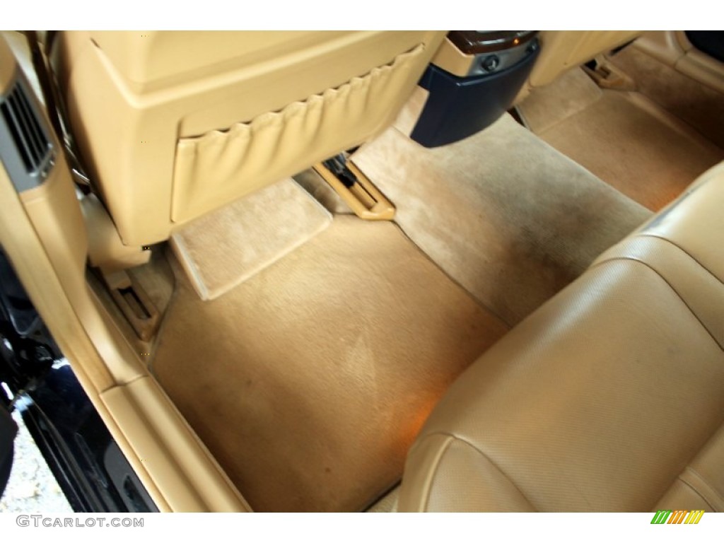 2004 7 Series 745Li Sedan - Orient Blue Metallic / Dark Blue/Natural Brown photo #40