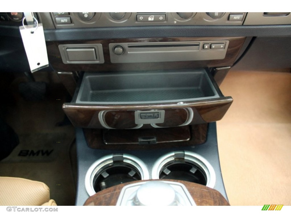 2004 7 Series 745Li Sedan - Orient Blue Metallic / Dark Blue/Natural Brown photo #58
