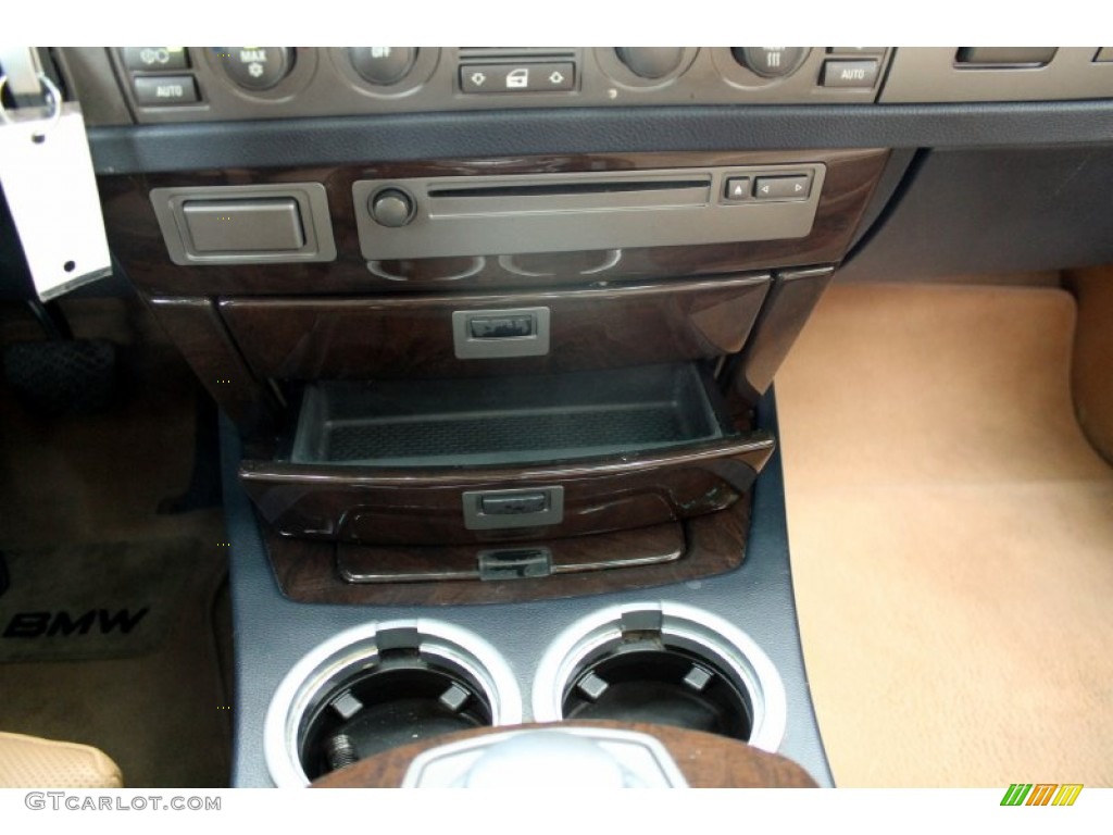 2004 7 Series 745Li Sedan - Orient Blue Metallic / Dark Blue/Natural Brown photo #59