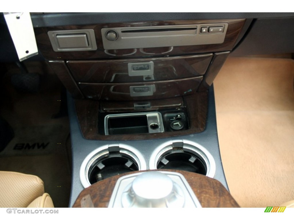 2004 7 Series 745Li Sedan - Orient Blue Metallic / Dark Blue/Natural Brown photo #60