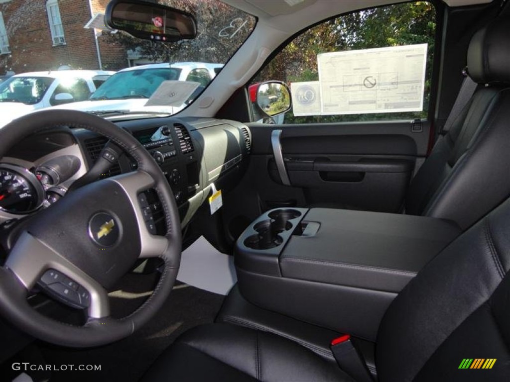 2013 Silverado 1500 LT Extended Cab 4x4 - Victory Red / Ebony photo #5