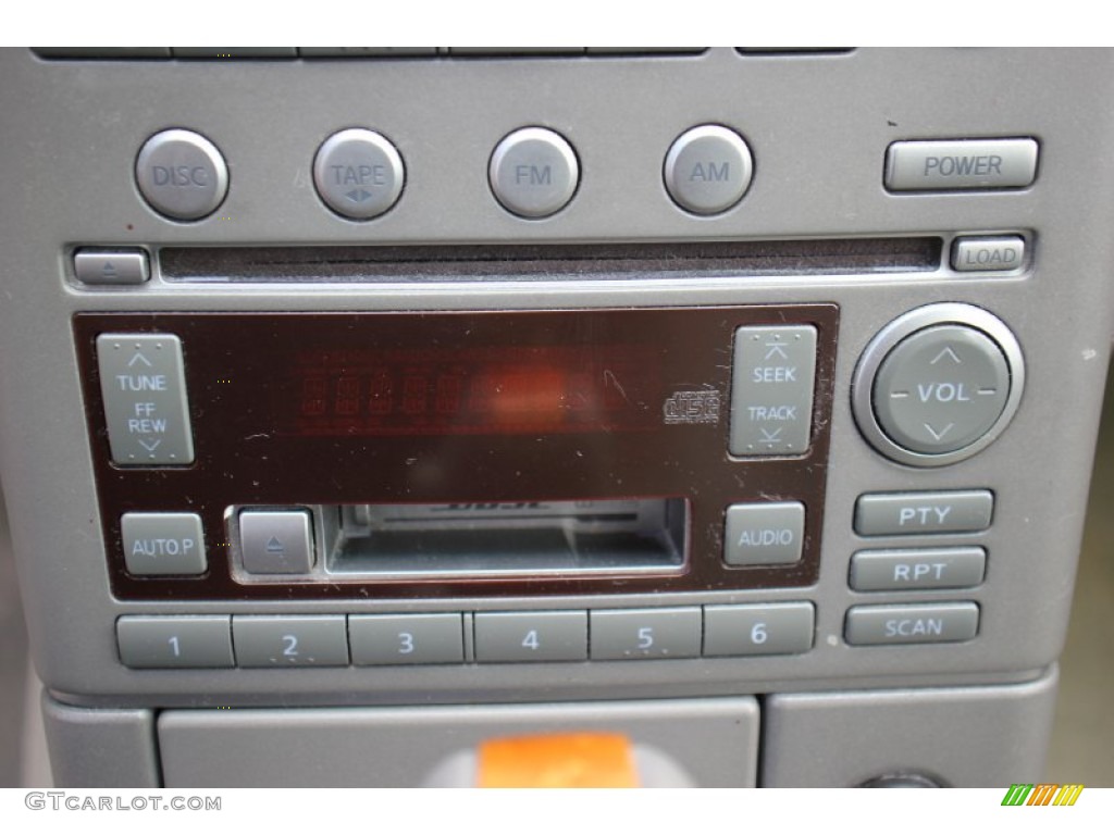 2003 Infiniti G 35 Sedan Audio System Photos