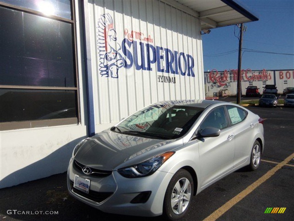 2013 Elantra GLS - Silver / Gray photo #1