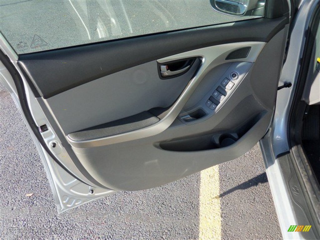 2013 Elantra GLS - Silver / Gray photo #7