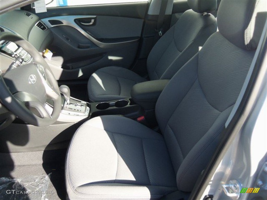 2013 Elantra GLS - Silver / Gray photo #9