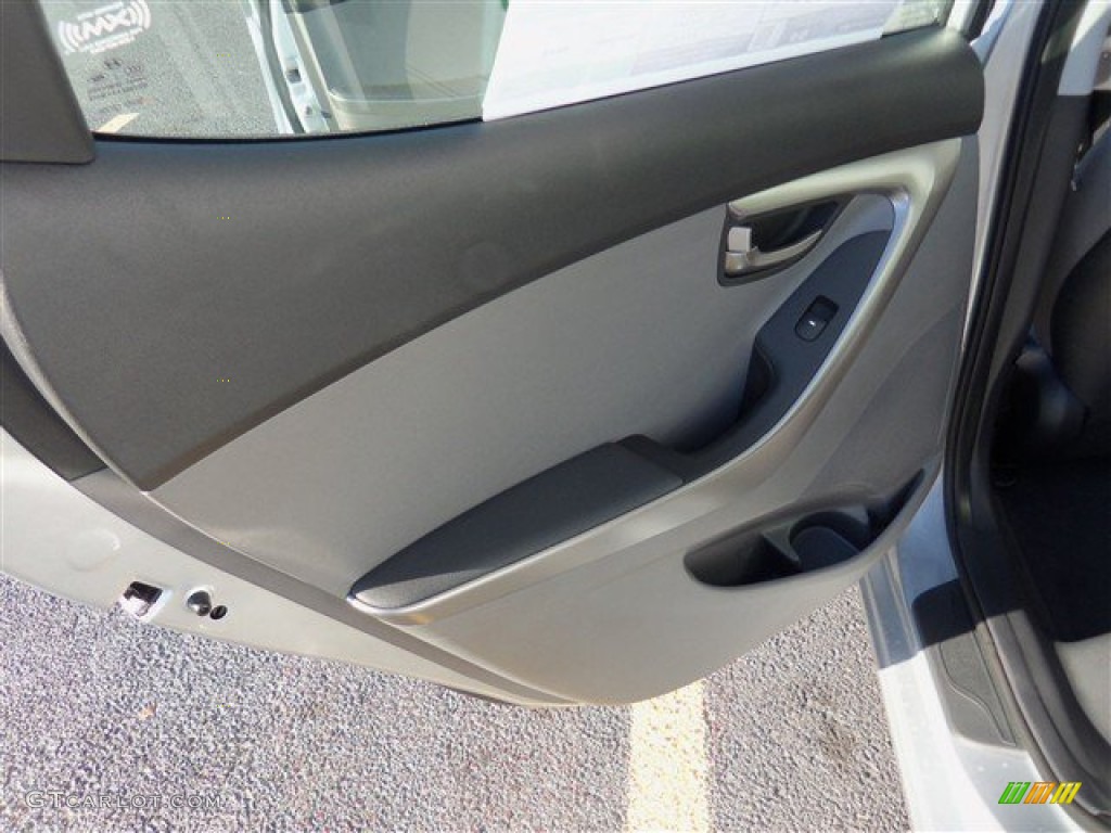 2013 Elantra GLS - Silver / Gray photo #10