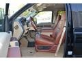 Camel/Chaparral Leather Interior Photo for 2008 Ford F250 Super Duty #72478218