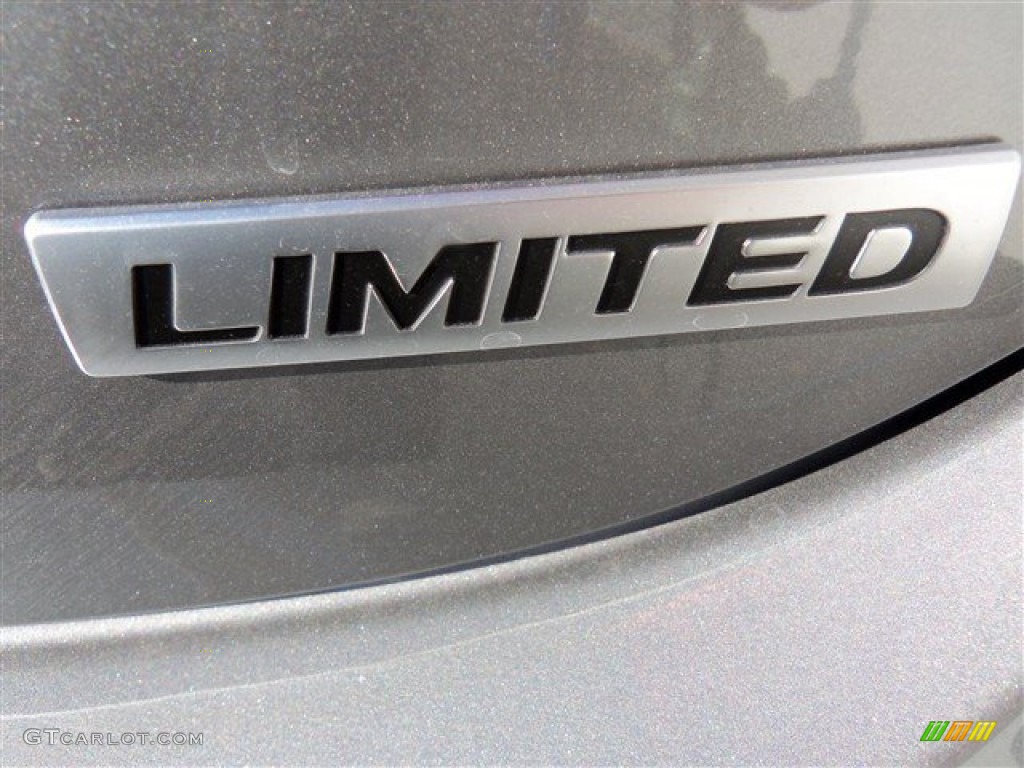 2013 Elantra Limited - Harbor Gray Metallic / Gray photo #8