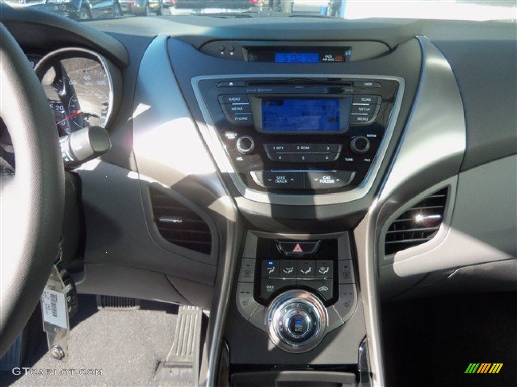 2013 Elantra Limited - Harbor Gray Metallic / Gray photo #14