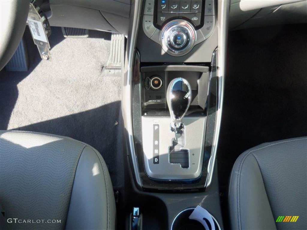 2013 Elantra Limited - Harbor Gray Metallic / Gray photo #15