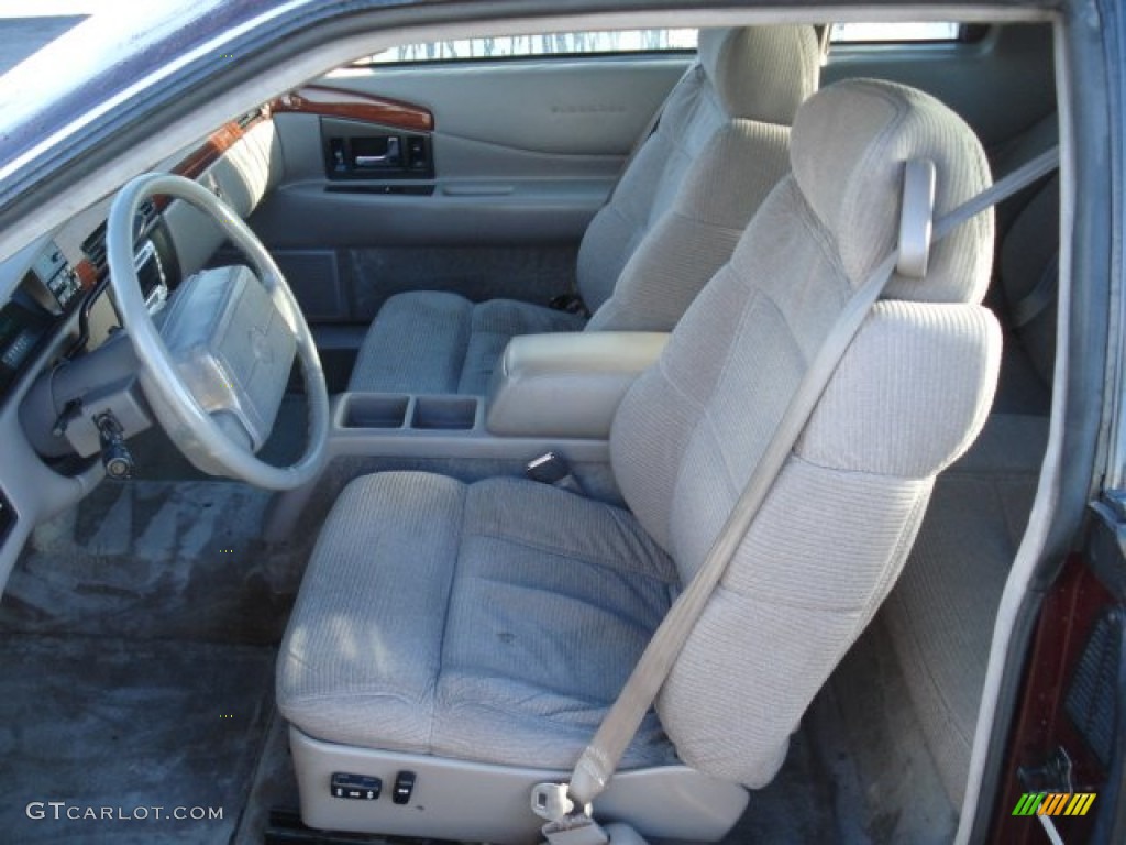 Gray Interior 1993 Cadillac Eldorado Standard Eldorado Model Photo #72478749