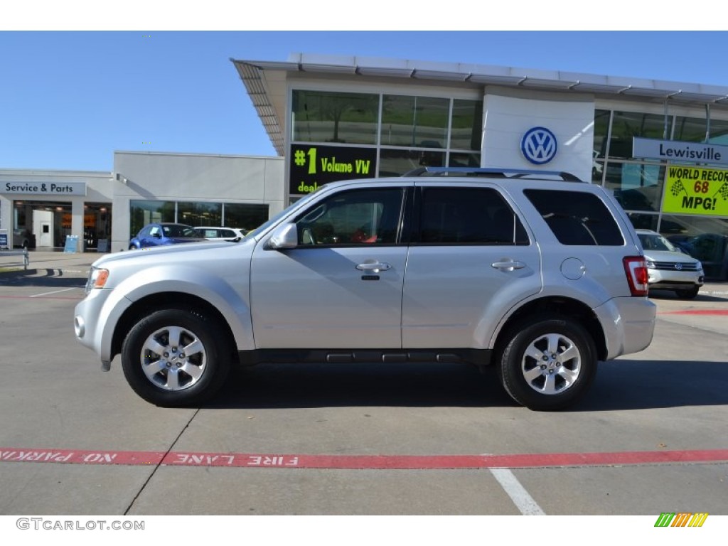 2010 Escape Limited - Ingot Silver Metallic / Charcoal Black photo #2