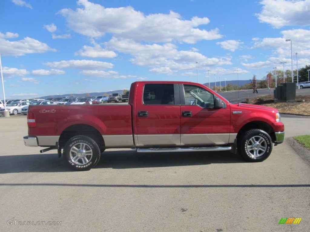 Redfire Metallic 2007 Ford F150 XLT SuperCrew 4x4 Exterior Photo #72479920