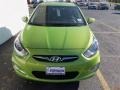 2013 Electrolyte Green Hyundai Accent SE 5 Door  photo #2