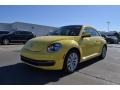 2013 Yellow Rush Volkswagen Beetle TDI  photo #1