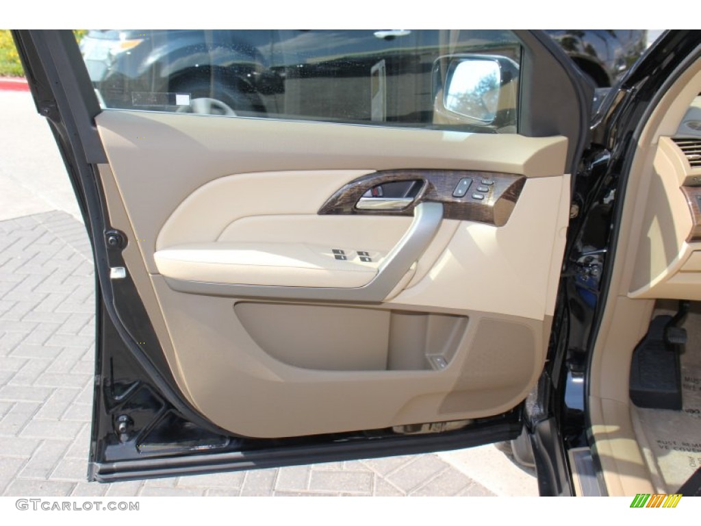 2013 MDX SH-AWD Advance - Crystal Black Pearl / Parchment photo #10