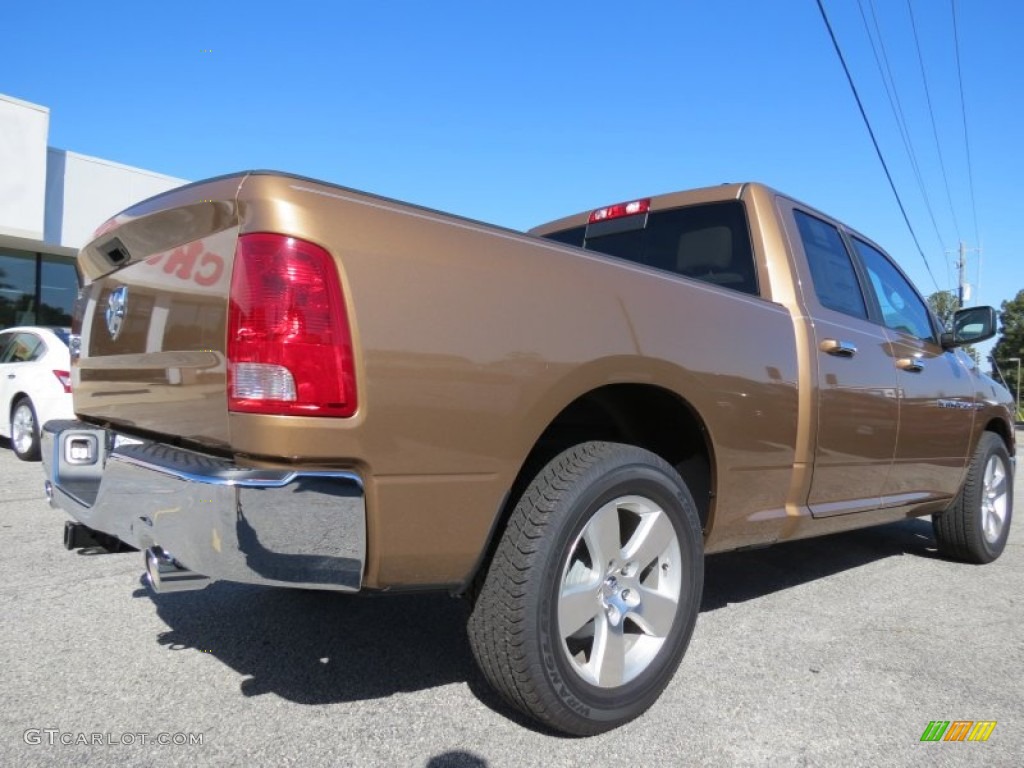 Saddle Brown Pearl 2012 Dodge Ram 1500 Big Horn Quad Cab Exterior Photo #72482779