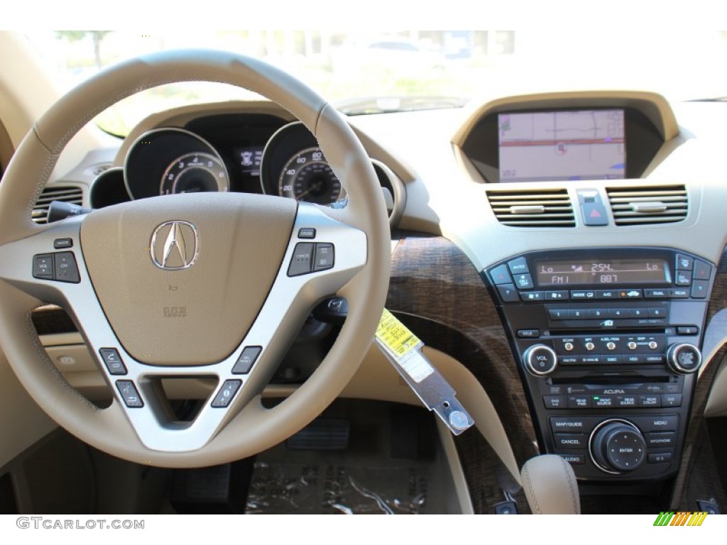 2013 MDX SH-AWD Advance - Crystal Black Pearl / Parchment photo #22