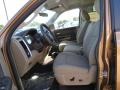 2012 Dodge Ram 1500 Light Pebble Beige/Bark Brown Interior Front Seat Photo