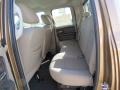 2012 Dodge Ram 1500 Light Pebble Beige/Bark Brown Interior Rear Seat Photo