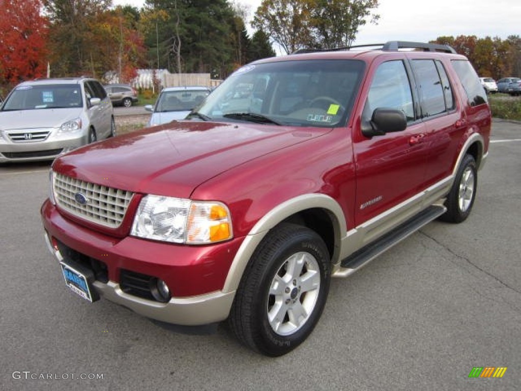 Redfire Metallic 2005 Ford Explorer Eddie Bauer 4x4 Exterior Photo #72483490