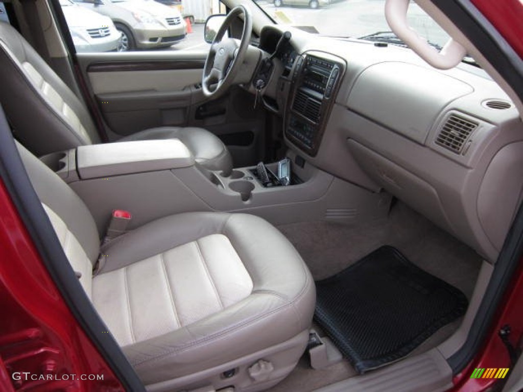Medium Parchment Interior 2005 Ford Explorer Eddie Bauer 4x4 Photo #72483650
