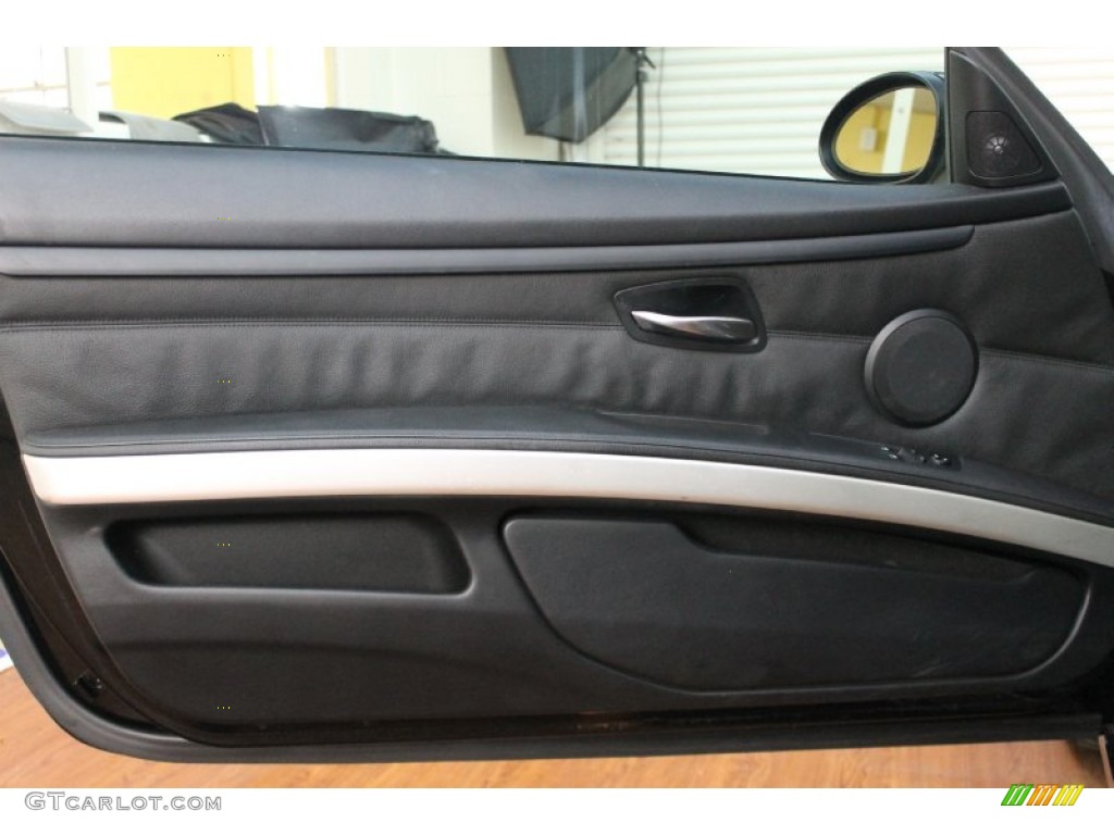 2008 3 Series 335i Coupe - Jet Black / Black photo #21