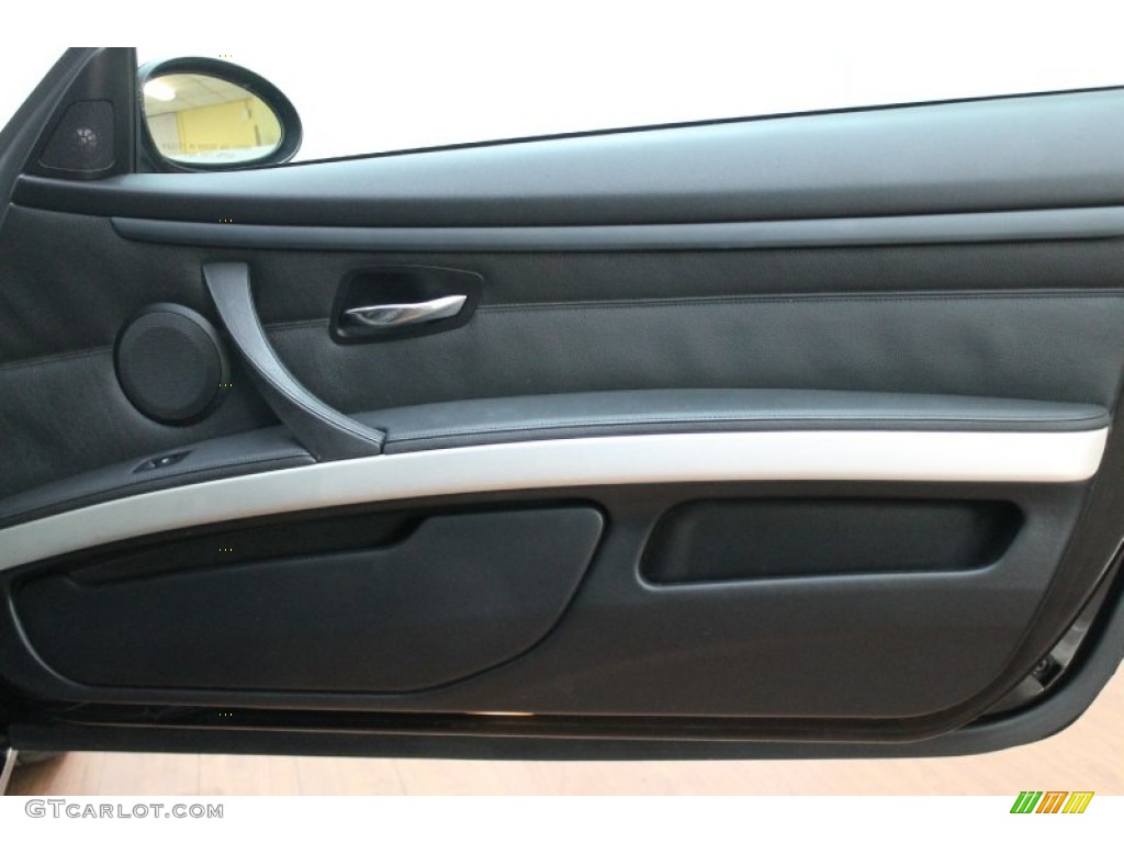 2008 3 Series 335i Coupe - Jet Black / Black photo #22
