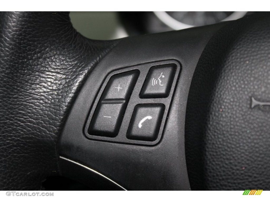 2008 3 Series 335i Coupe - Jet Black / Black photo #23
