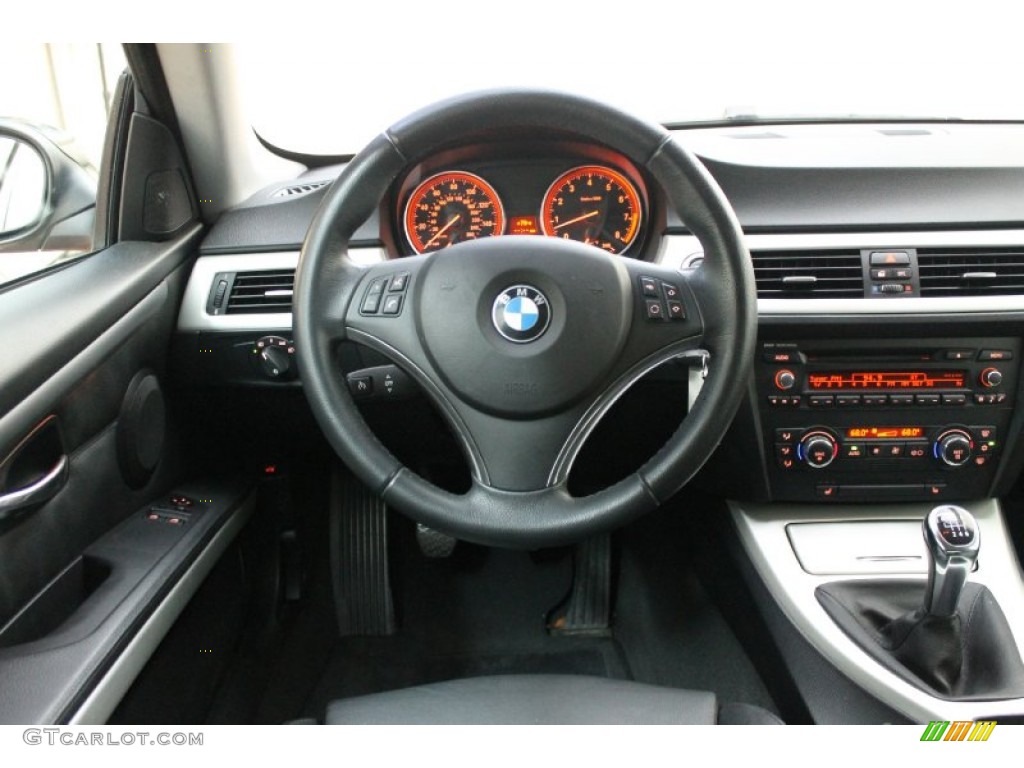 2008 BMW 3 Series 335i Coupe Black Dashboard Photo #72484345