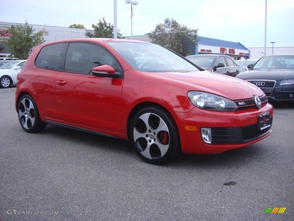 Tornado Red 2010 Volkswagen GTI 2 Door Exterior Photo #72484354
