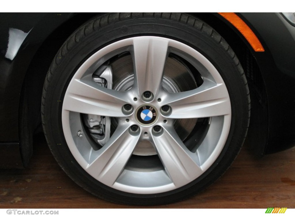 2008 3 Series 335i Coupe - Jet Black / Black photo #33