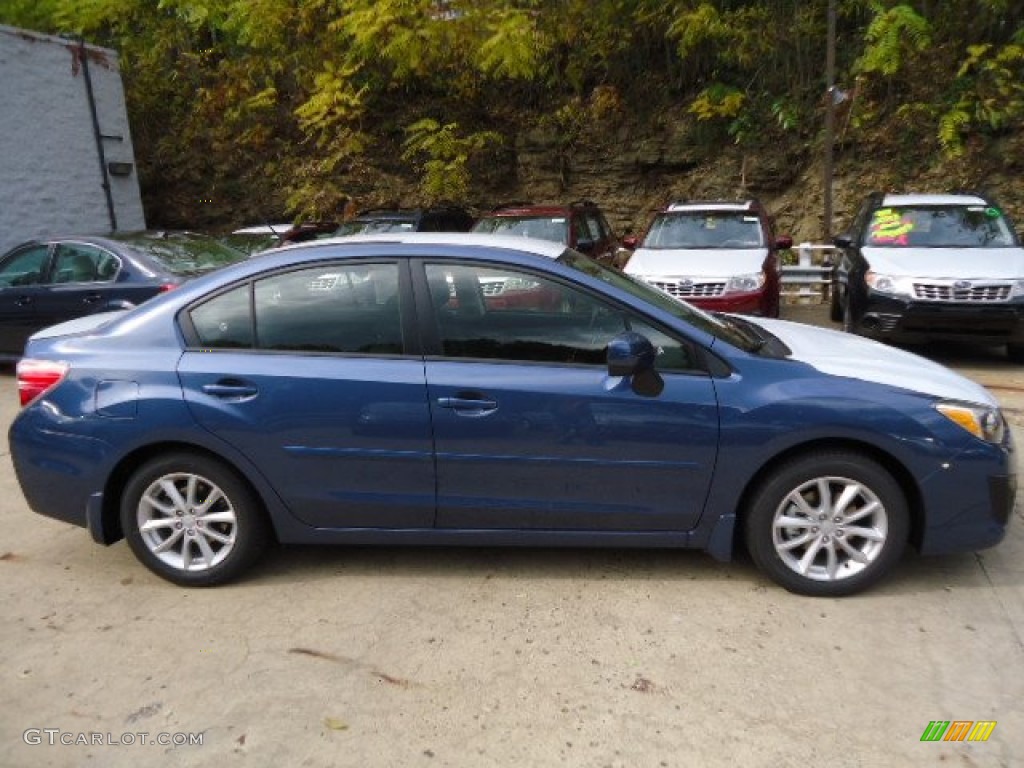 Marine Blue Pearl 2013 Subaru Impreza 2.0i Premium 4 Door Exterior Photo #72485092