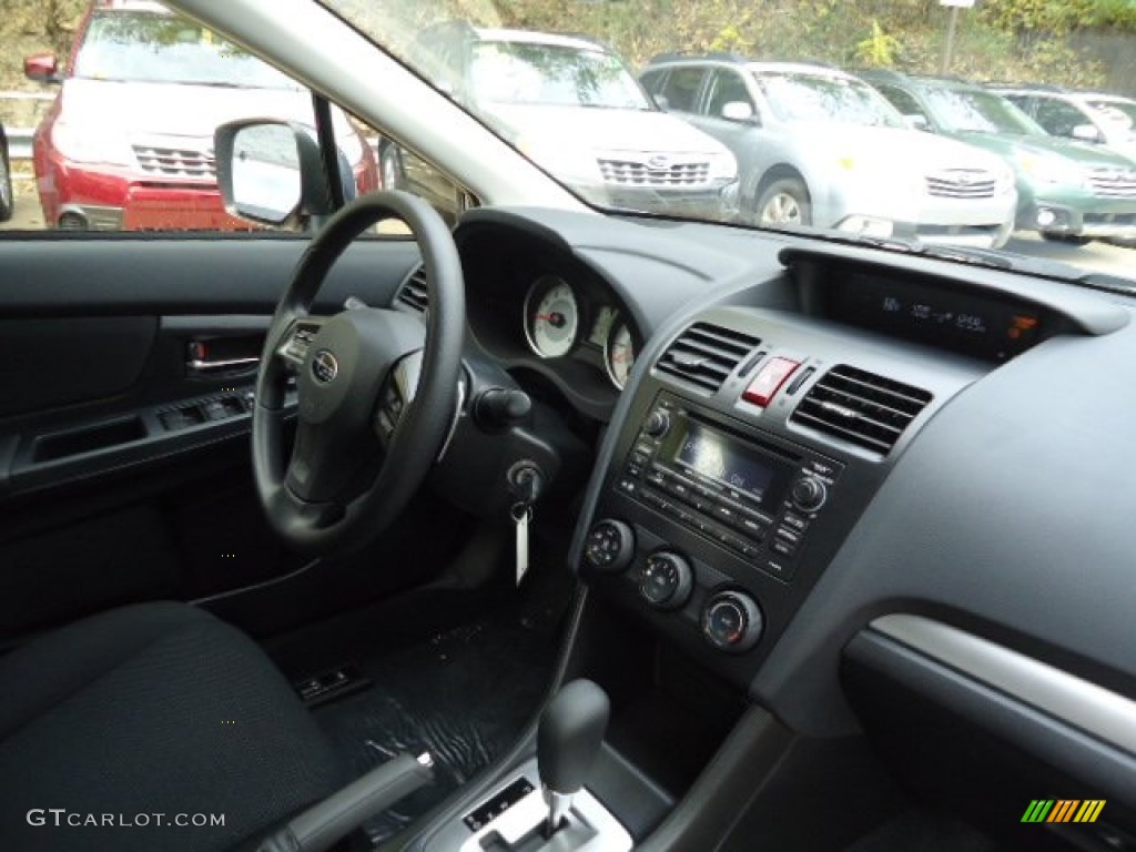 Black Interior 2013 Subaru Impreza 2.0i Premium 4 Door Photo #72485121