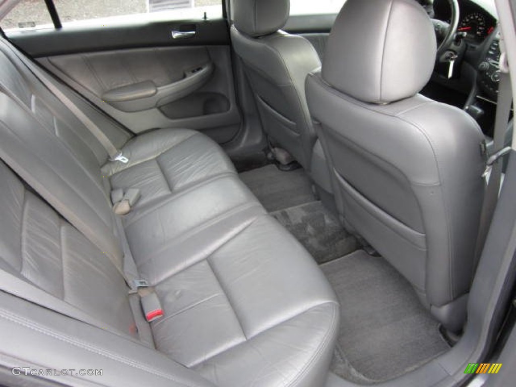 2003 Accord EX-L Sedan - Graphite Pearl / Gray photo #13