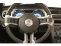 Charcoal Black 2010 Ford Mustang V6 Premium Coupe Steering Wheel