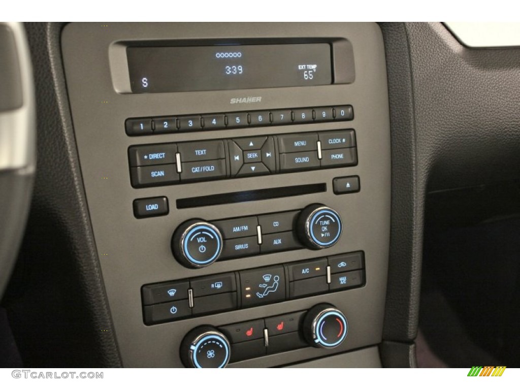 2010 Ford Mustang V6 Premium Coupe Controls Photo #72485503