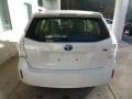 2012 Blizzard White Pearl Toyota Prius v Three Hybrid  photo #3