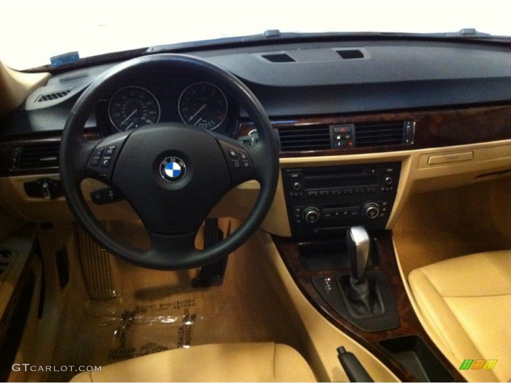 2009 3 Series 328i Sedan - Barbara Red Metallic / Beige photo #7
