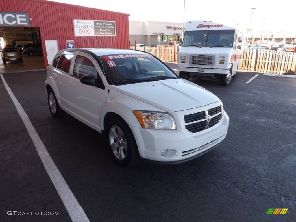 2011 Caliber Mainstreet - Bright White / Dark Slate/Medium Graystone photo #7