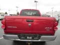 2007 Inferno Red Crystal Pearl Dodge Ram 2500 Laramie Quad Cab 4x4  photo #7