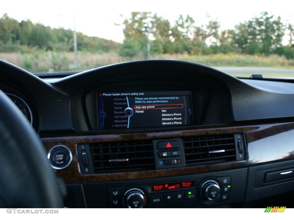 2009 3 Series 328i Coupe - Jet Black / Black photo #17