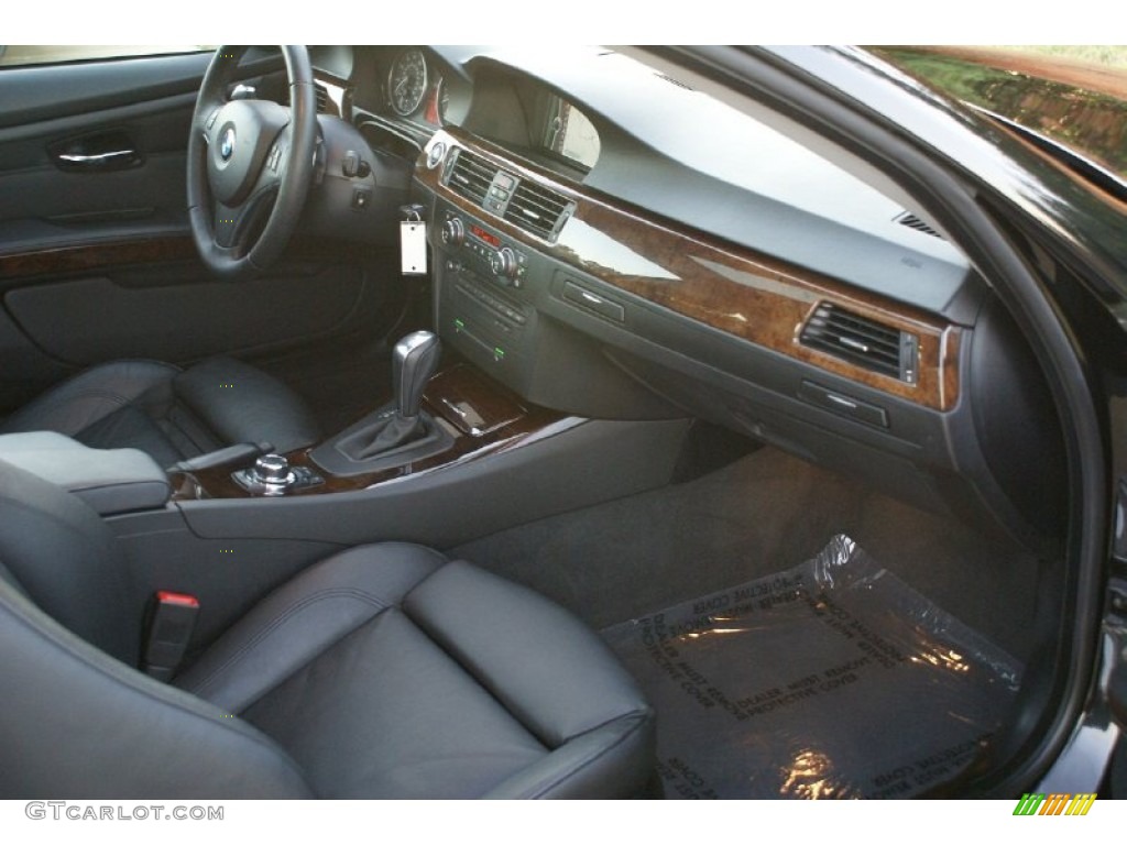 2009 3 Series 328i Coupe - Jet Black / Black photo #19