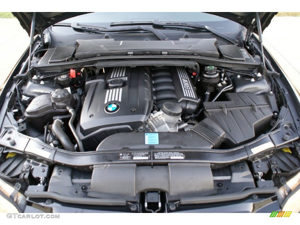 2009 3 Series 328i Coupe - Jet Black / Black photo #28