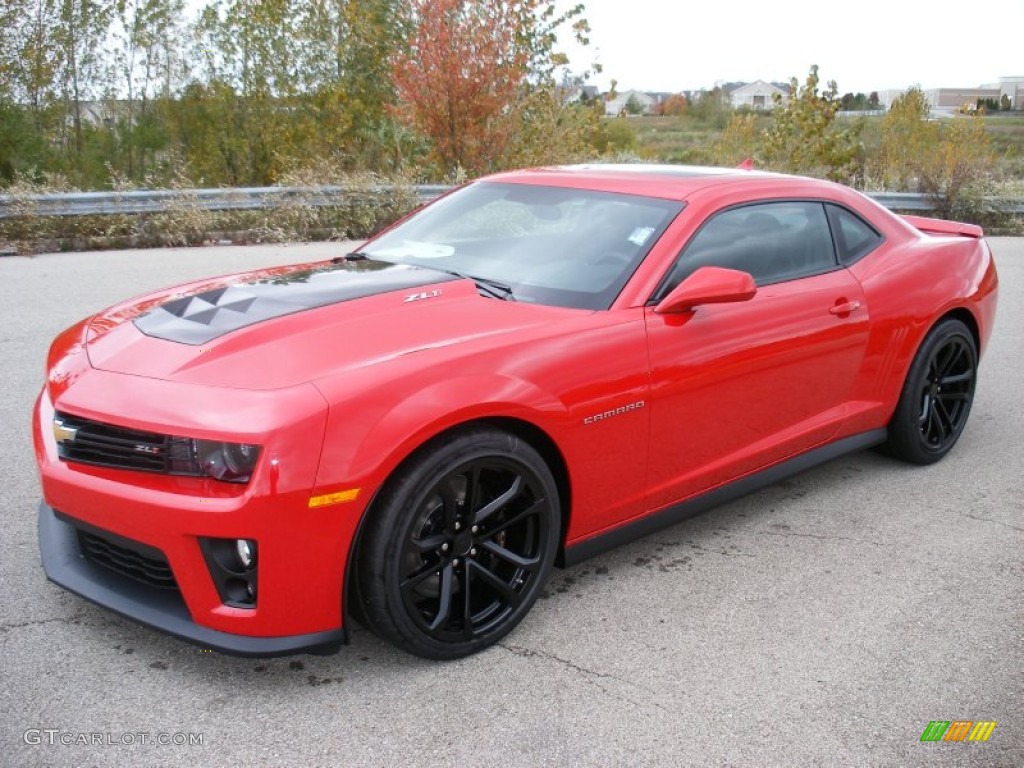 2013 Camaro ZL1 - Victory Red / Black photo #1