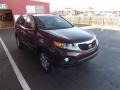 2013 Dark Cherry Kia Sorento EX V6  photo #7