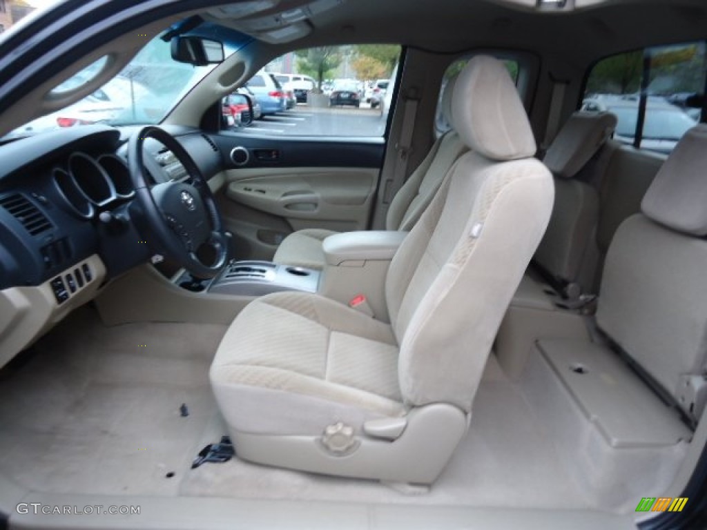 2010 Toyota Tacoma V6 SR5 Access Cab 4x4 Interior Color Photos