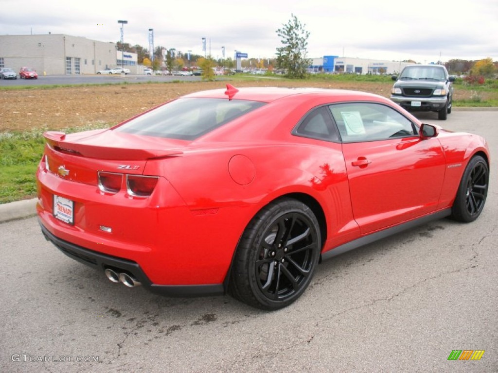 2013 Camaro ZL1 - Victory Red / Black photo #12