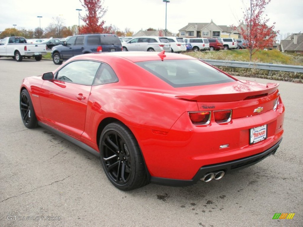 2013 Camaro ZL1 - Victory Red / Black photo #13